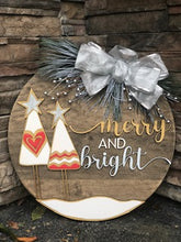 Load image into Gallery viewer, Merry and Bright Christmas Trees