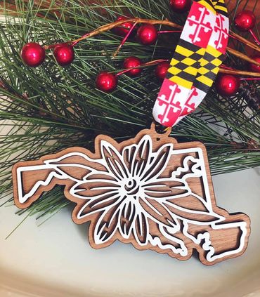 Maryland State Ornament